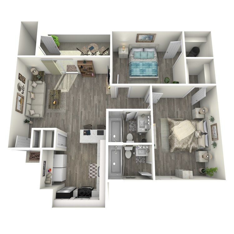 Floor plan B2