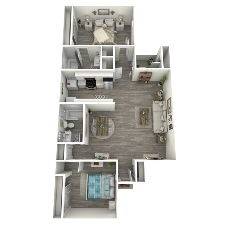 Floor plan B3