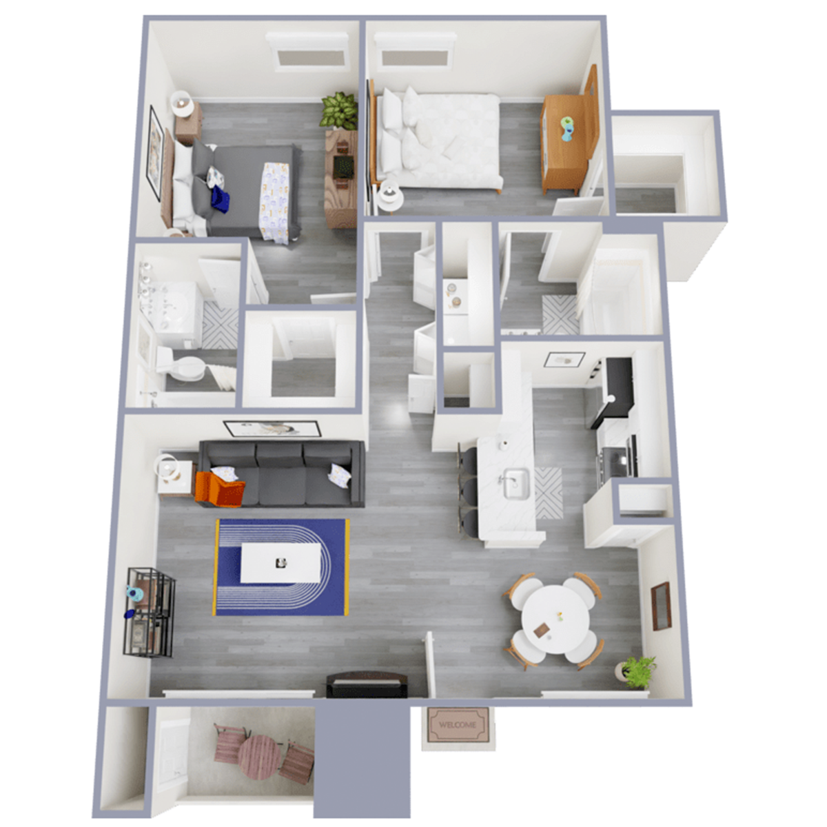 Floor plan B2