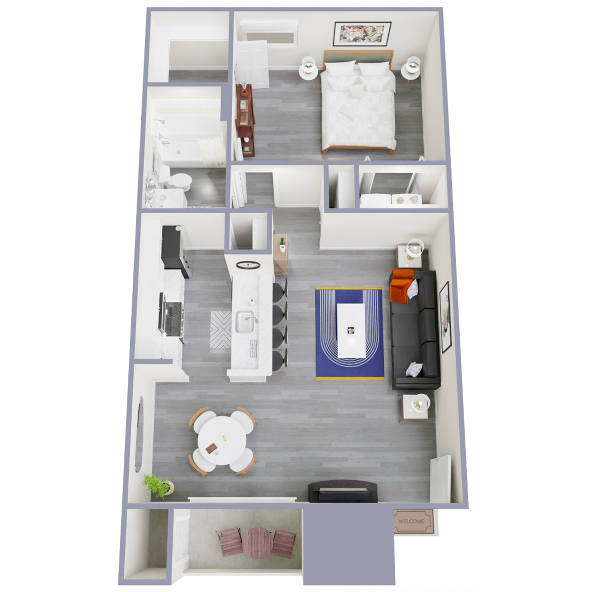 Floor plan A4