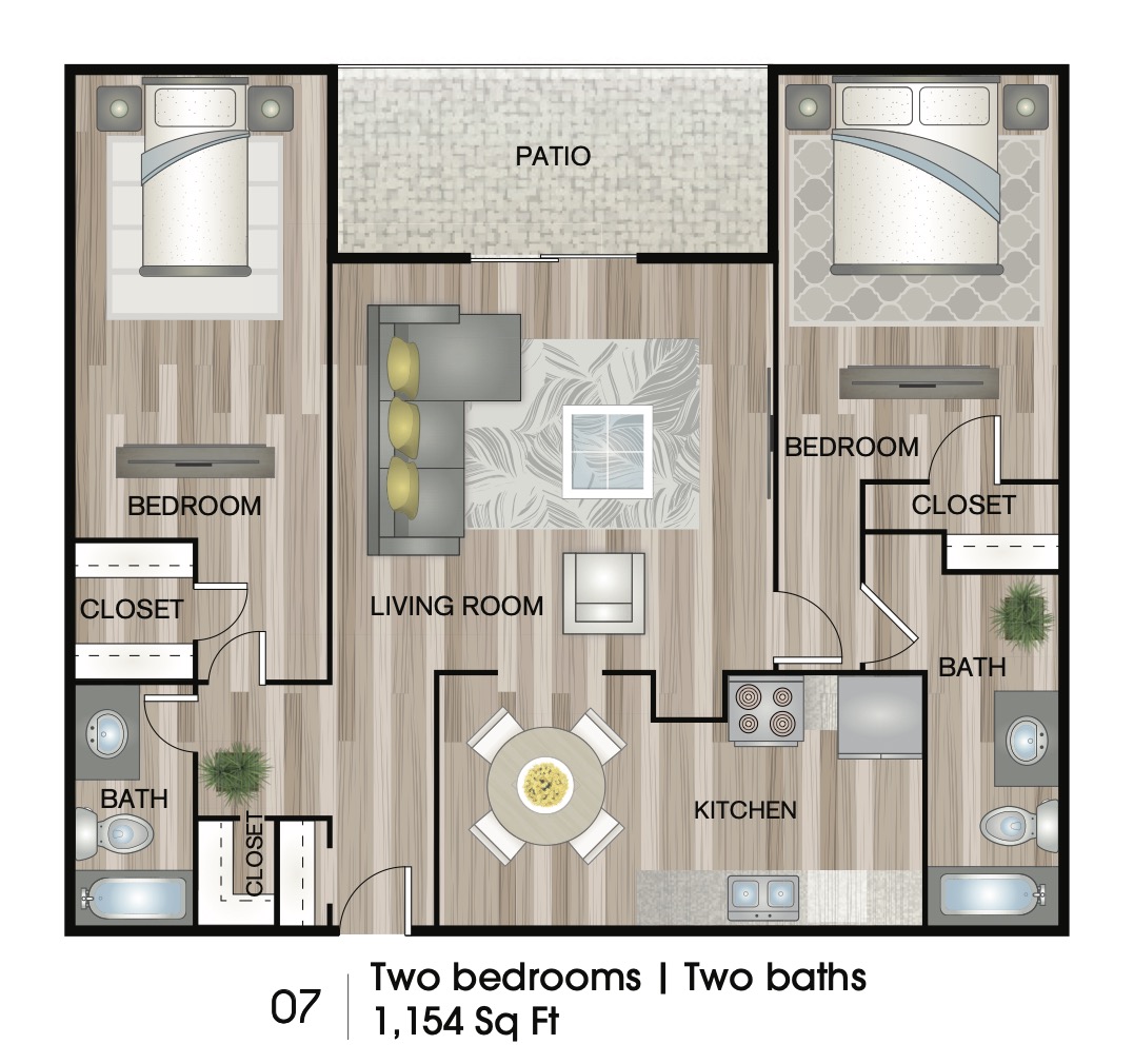 Floor plan B3