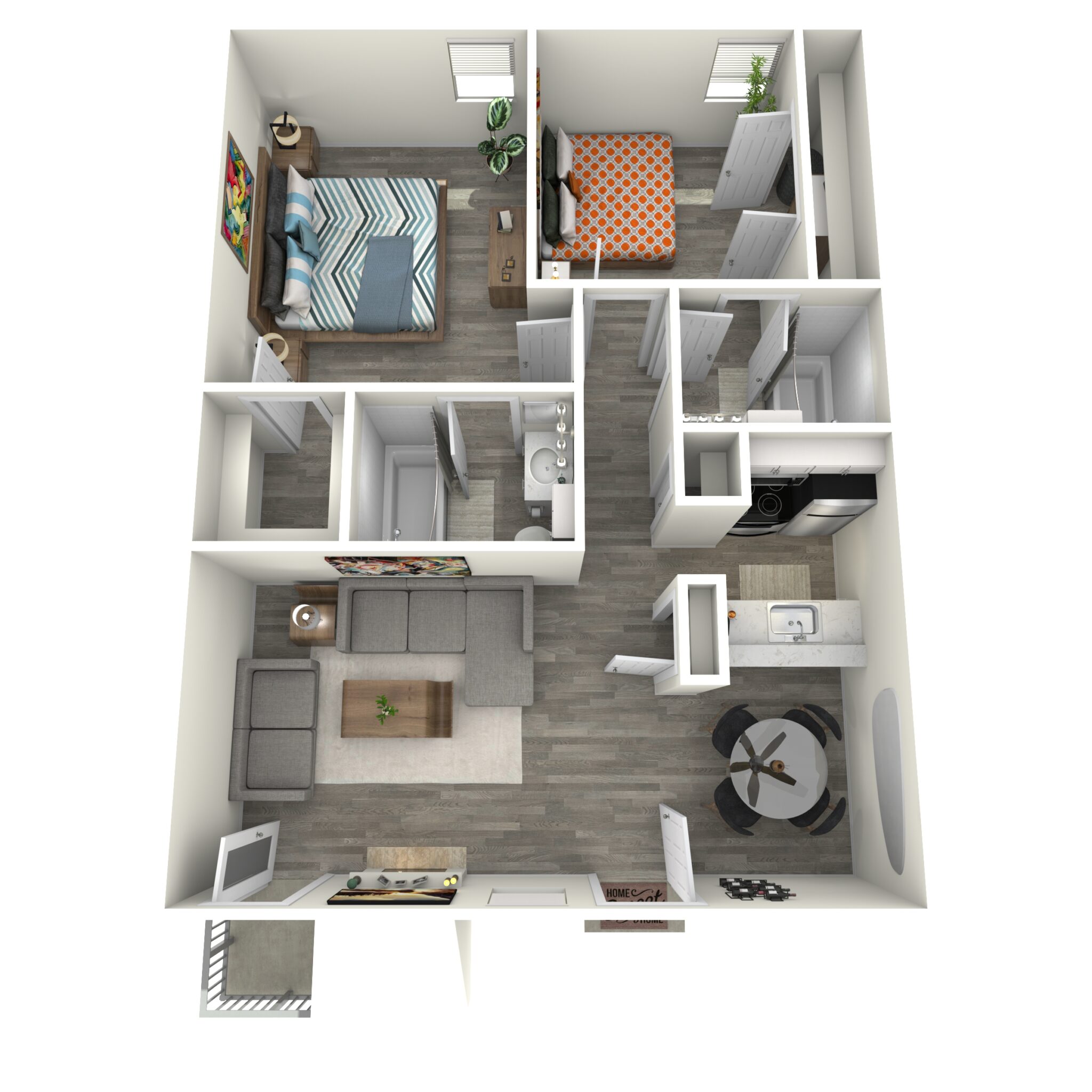 Floor plan B1