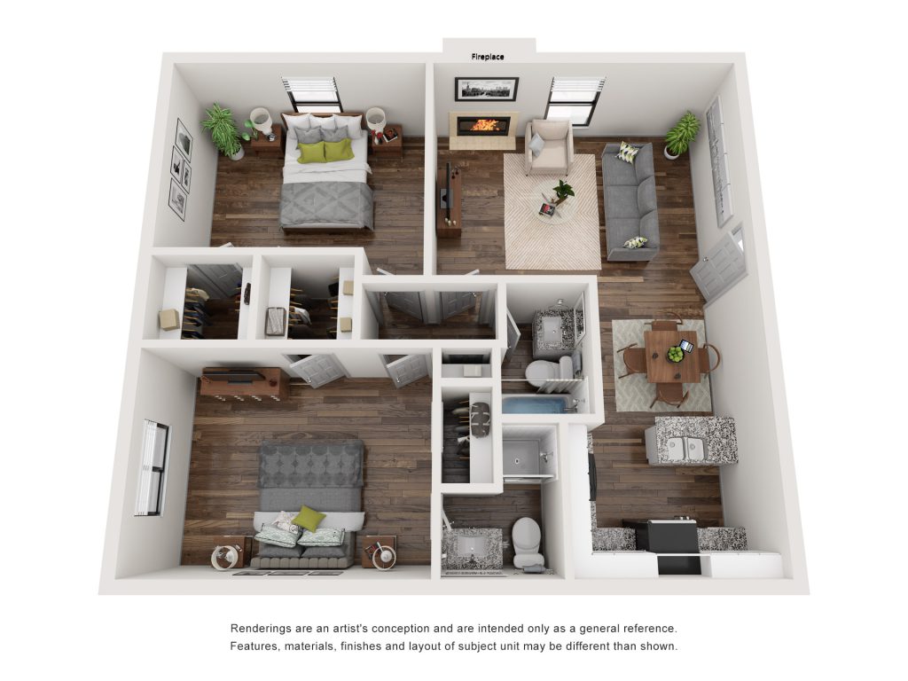 Floor plan B1