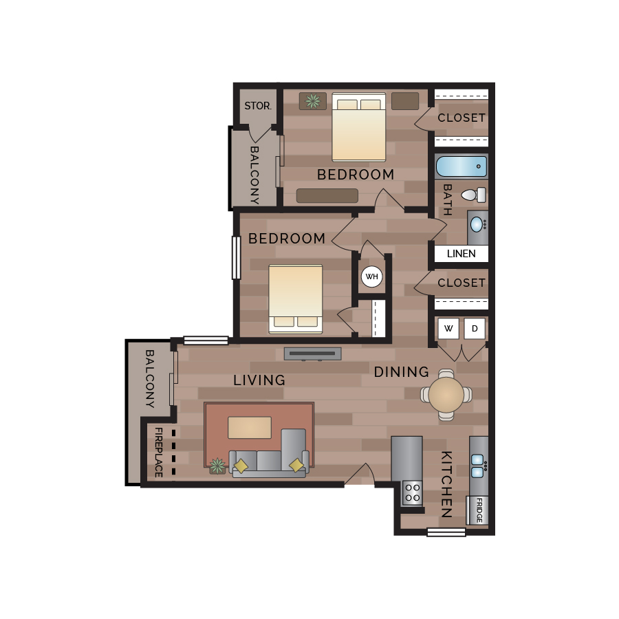 Floor plan B2