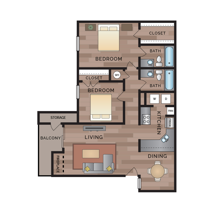 Floor plan B2